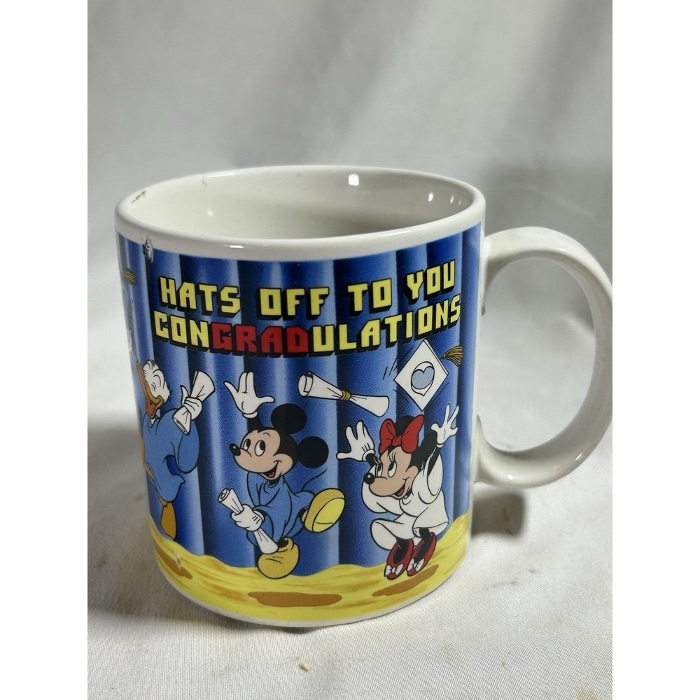 Vintage Walt Disney Class Of Applause 1988 Mug Coffee Cup Collectible Mickey